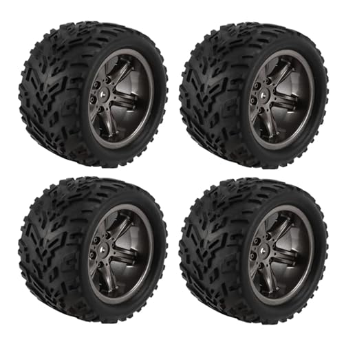 Pneus RC X9115 roues voiture de rechange tout-terrain 1/12 4 pièces