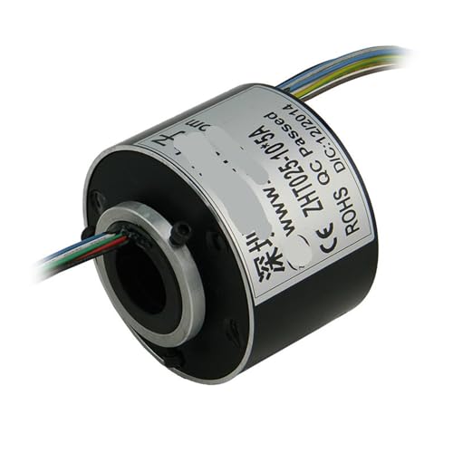 Bague collectrice ZHT025-10 pour une transmission électrique stable à 360 degrés