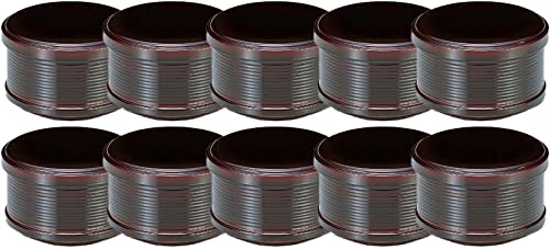 【Amazon.co.jp限定】【業務用 セット】福井クラフト おひつ ABS 日本製 多用飯器 溜内朱塗 小 (10客)