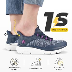 FitVille Wandelschoenen Brede Dames Lichtgewicht