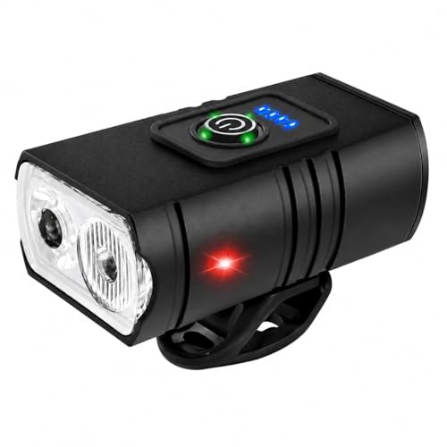 Luz LED recargable para andador con indicador lateral de seguridad para personas mayores