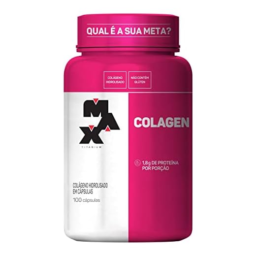 Colageno Hidrolisado 100 Capsulas - Max Titanium