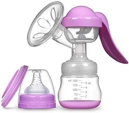 LUAMY 効率的な手動搾乳器 - 妊娠中や新しい母親に最適 - 高吸引ミルクエクスプレスと刺激装置