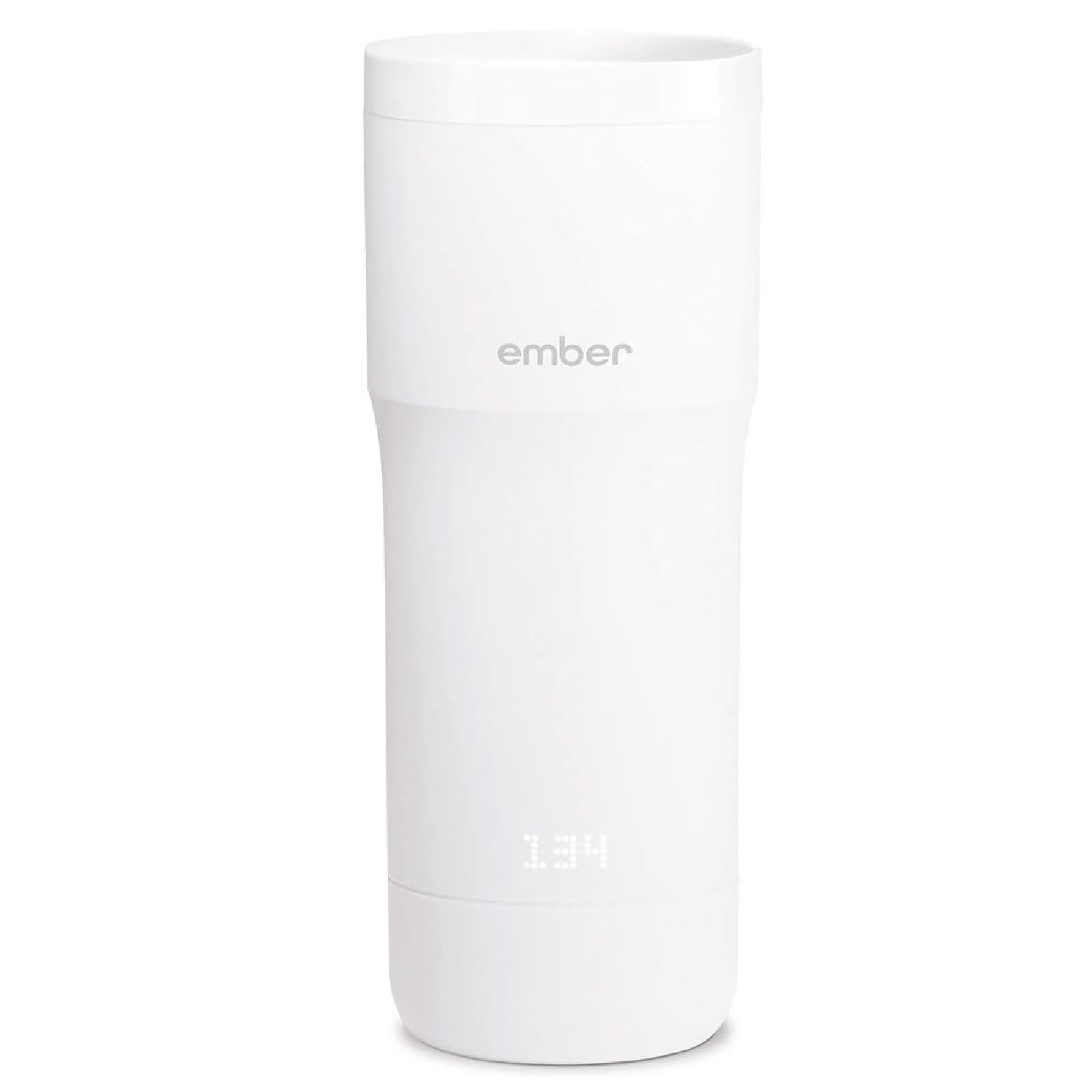 Temperature Control 12 oz Travel Mug, Coffee Cup, White, Precision Temperature Control (Renewed)