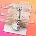 AROWRO G23 Titanium Belly Button Ring Hypoallergenic Belly Rings Internally Threaded Silver Belly Button Piercing 14G 8mm Navel Piercing Jewelry with Round Cubic Zirconia