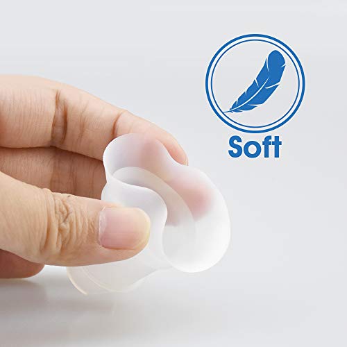 Image of Maymom Flange Insert 21 mm Compatible with Medela and Spectra 24 mm Shields /Flanges. Use with Medela Freestyle and Momcozy S9 /S11 /S12 to Reduce Nipple Tunnel Down to 21 mm; Fit Momcozy 24 mm Cup. 2pc