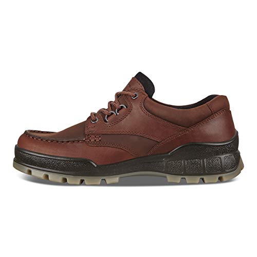 Tênis de caminhada masculino ECCO Track 25 Low GORE-TEX à prova d'água, Bison/Bison Oil Nubuck, 6-6