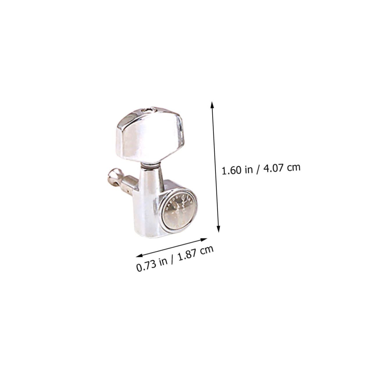 GALPADA 6pcs Guitar Tuner Pegs Metal Guitar Tuning Pegs for Beginners Easy to Use