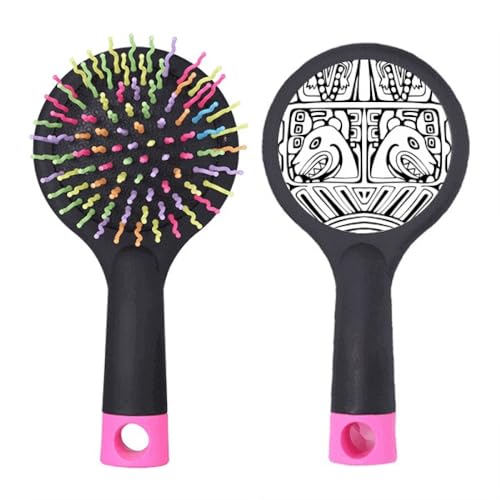 Brosse à cheveux totem Indian Line pour un démêlage rapide et sans douleur le matin