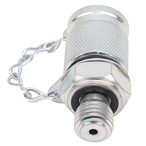 Image of 5Pcs Hydraulic Pressure Testing Adapter, Thread Test Coupling Connectors Pressure Measuring, Test Point Testing Coupling Adapter for Hydraulic System (M12*1.5)