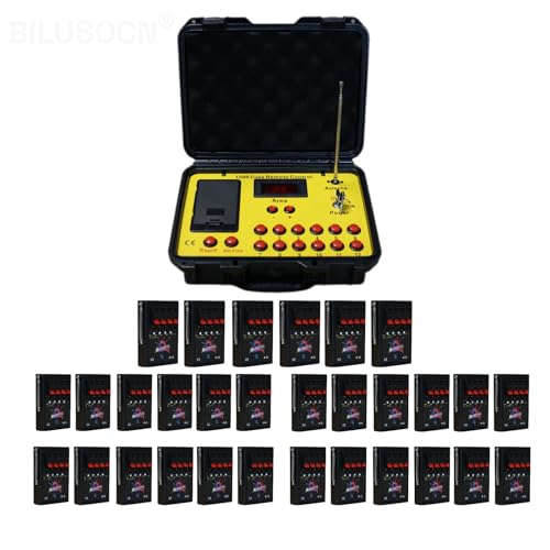 120 Cues Remote Control Electronic Receiver Box with Storage Box for Wedding Performance Party Show