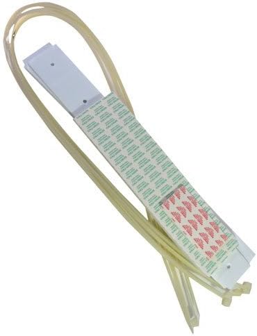 Sign Fastener Kit Includes: Cable Ties, Foam Mounting Squares, Plastic Bolts and Nuts, and Foam Core Boards