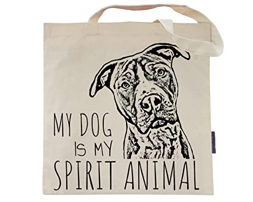 Pet Studio Art My Dog is My Spirit Animal Tote Bag by, casual, Dog Spirit Animal by Pet Studio Art - Used condition - US$8.24