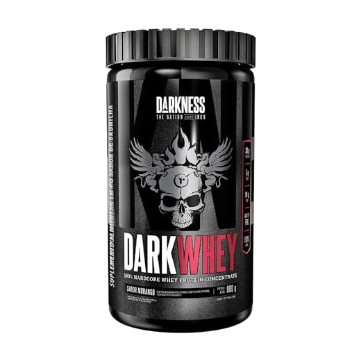 Darkness - Dark Whey 100% - Morango - 900g