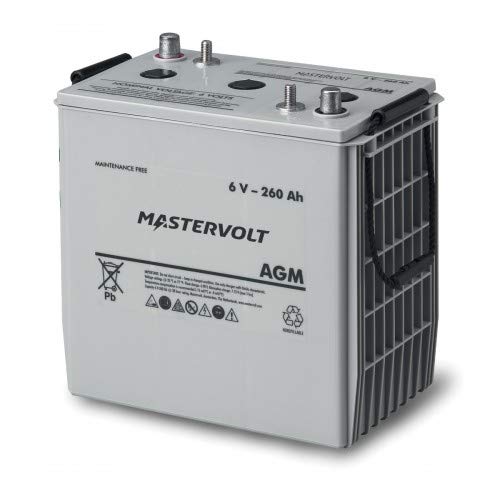 Mastervolt AGM-Batterie Batteriespannung 6 V, Kapazität 260 Ah, Bauart Standard