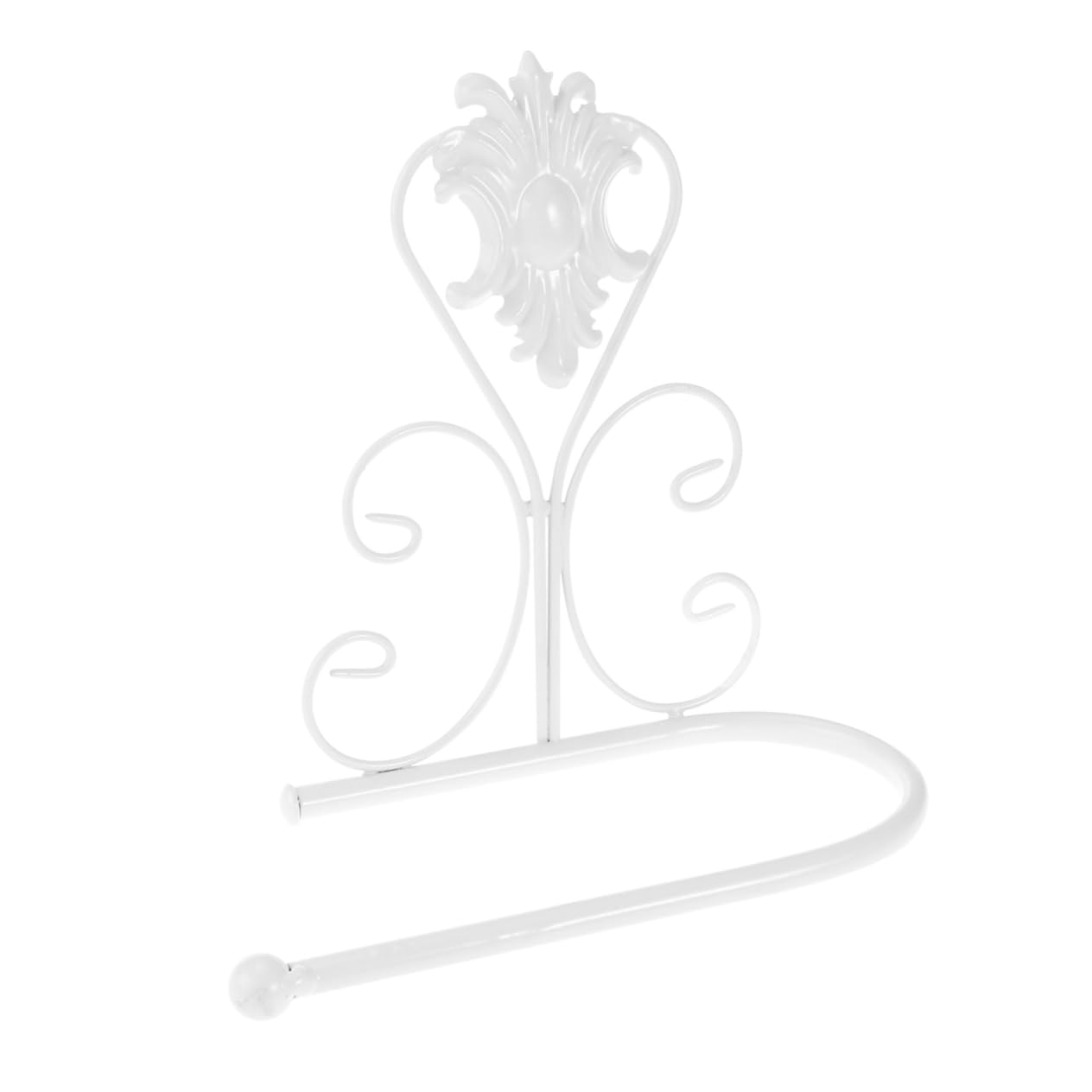 UKCOCO 3 Pezzi Elegante Porta Carta Igienica A Parete Accessorio Da Bagno Vintage Finitura in Ottone Anticato Ottone Massiccio 21 * 10 * 18 Cm