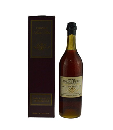 Rarität: Andre Petit Cognac Jahrgang 1977 Alambic Classique 0,7l