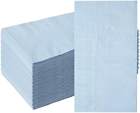 50 Pieces 3-ply Blue...
