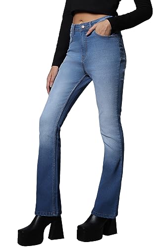 Image of HIGH Star Women's Bootcut Fit Mid Rise Jeans