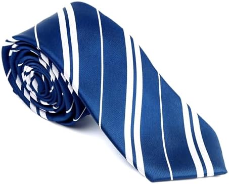 Landisun Halloween Cosplay Tie Halloween Costume Tie Men Boy Girl Tie Halloween Satin Tie Blue 53" inch Lengh, Blue, 53 inch Lengh