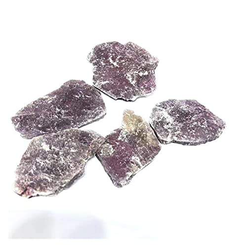 Cristal naturel lépidolite violette pour apaiser l'esprit stressé