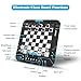 P6 Electronic Chess Board Chess Computer Talking Smart Chess Board Magnetic Electronic Chess Set with LED for Kids & Adults