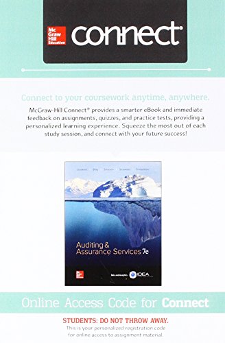 Gen Combo Looseleaf Auditing & Assurance Servic... 1260149323 Book Cover