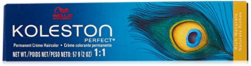 Wella Koleston Perfect Permanent Creme Haircolor 1: 7/38 Medium Blonde/gold Pearl, 1.0 Oz