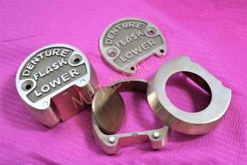 NEW 1 EACH PREMIUM Dental Denture Lower Flask New Lab Professional - A+ QUALITY