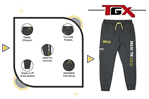 Image of TOP GEAR TGX Boys Cotton Joggers Track Pant