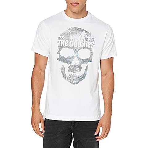 The Goonies Calavera Camiseta, Blanco, M para Hombre Cover