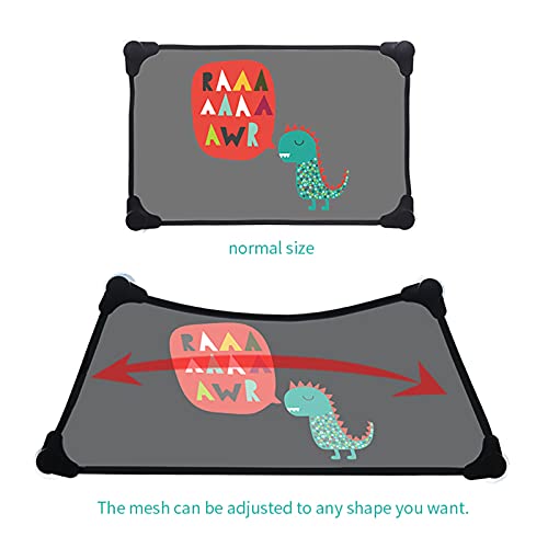 Sunbaca Protetor de proteção solar extensível para janela de carro Cortina de proteção solar para ja