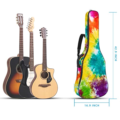 Hondank Housse imperméable pour guitare acoustique avec double bandoulière et poche Motif chat mignon, Multicolore 02… - Les Beatles, Paul McCartney, John Lennon, RIngo Starr, George Harrison Hondank Housse imperméable pour guitare acoustique avec double bandoulière et poche Motif chat mignon, Multicolore 02… – Image 6