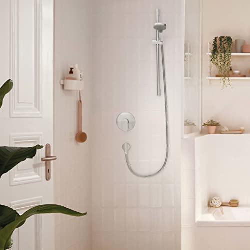 Hansgrohe Rebris S Single Lever Shower Mixer for Concealed Installation for iBox Universal Chrome, 72667000 - Image 2