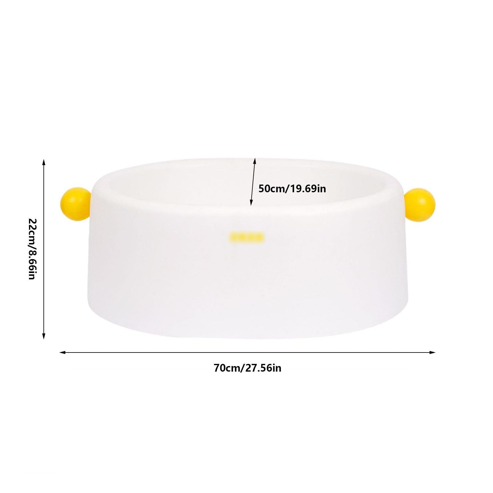 Exclusivo para Gatos y Perros Caja de Arena for Gatos Abierta, Bandeja Antiadherente Extragrande, Caja antisalpicaduras for, Ideal for pequeños y Grandes, fácil Limpiar para Interiores