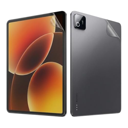 Image of Saco Hydrogel Anti-Glare Screen Protector Compatible for Xiaomi Pad 8 / 8 Pro / 7 / 7 Pro | Xiaomi Pad 8 Screen Protector - Flexible Soft Film, Bubble-Free, Scratch Resistant, HD Clear Front and Back Protection