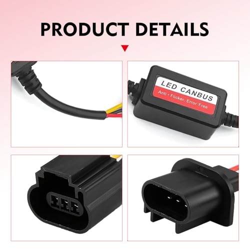 Decodificador LED para auto H13 9008 pack 2 unidades miniatura 3