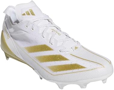 Amazon.com | Adidas Men's Adizero 13.0, White/Gold Metallic/White