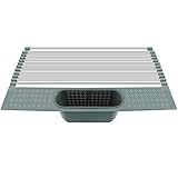【Seguridad resistente al calor】-- Temperatura resistente al calor de hasta 287 ℃, se puede usar como la rejilla inferior de la olla caliente y también es adecuada para trípode antideslizante para olla caliente o bandeja para hornear sacada directamente del horno. Colóquela plana en cualquier encimera de la cocina Para evitar que se dañen los alimentos calientes, se pueden enfriar incluso las galletas.