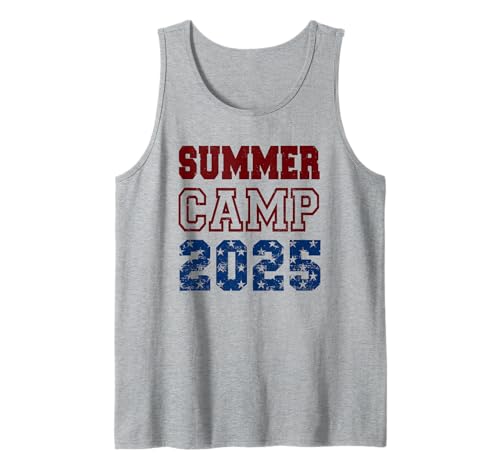 Girls SUMMER CAMP 2025 Campsite Host Team Staff Autographs Tank Top