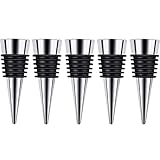 Wine Stopper, Reusable Decorative Bottle Stoppers for Kitchen, Bar, Gifts, Holiday Party, Wedding (5 Pack)