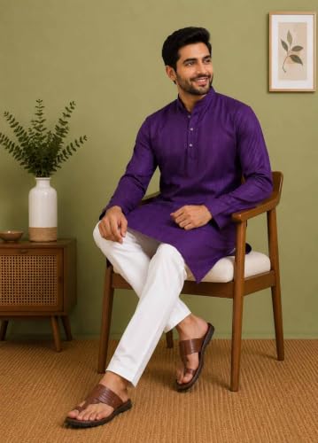 Image of Designer Ethnic Wear||Fusion Wear Men||Short Kurta for Men