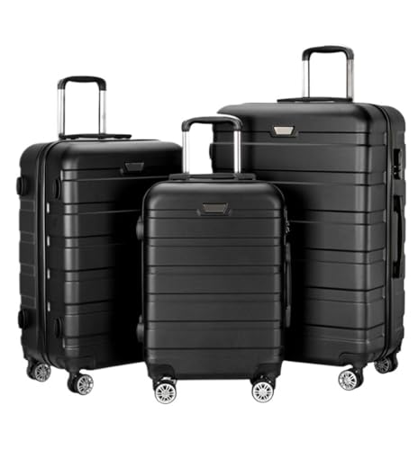 YIHANSS Empresar Equipos de Viaje de Viaje de 3 Piezas Juego de Equipaje de 3 Piezas, Maleta de la Maleta de la Maleta Dura de 20/28/28 Pulgadas para Mujeres para Mujeres