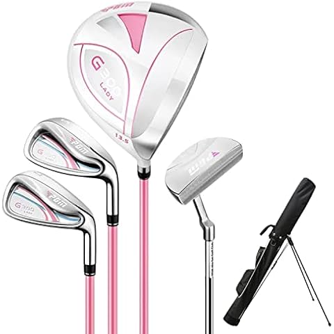 PGM Lot de 4 clubs de golf femme Cover