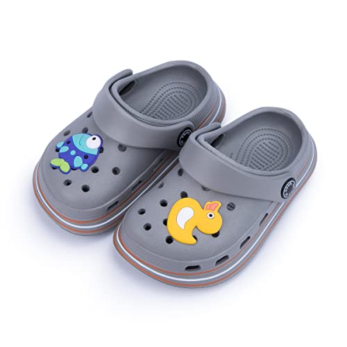 Image of Casazoe Toddler Kids Boys Girls Cute Garden Water Clogs Sandals Slip On Shoes Slipper Slides Lightweight Outdoor Summer Infant Children Beach Pool Shoes (Baby/Toddler Kids)