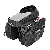 Genérico de Cuadro - Organizador De Almacenamiento para Teléfono Táctil,De Cuadro para Ciclismo Y De Bicicleta,para Carretera Montaña Ciudad Patinete Eléctrico Herramientas Llaves Guantes