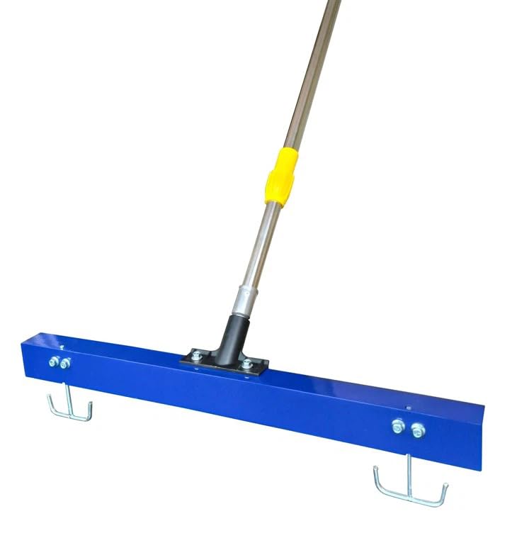 Rastrello/livellatore calibro 91,4 cm con manico regolabile 2 metriTEFLOAT Concrete Tools