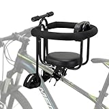 Toddler Bike Seat Front Mounted,Child Bicycle Saddle for...