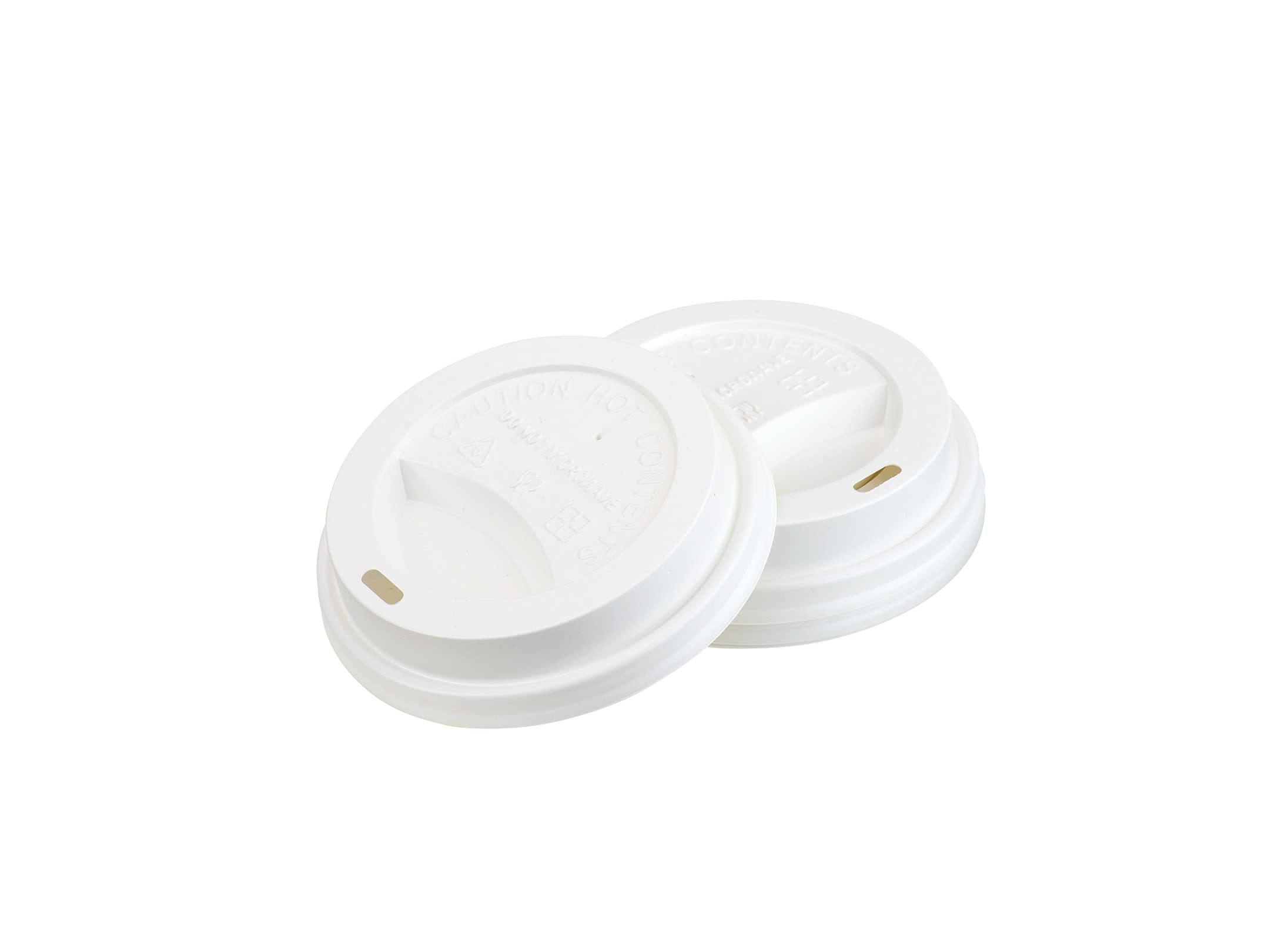 Caterpack By Robinson Young White Ps Sip Lids (12/16Oz Cups) 100 Pack, To Fit 12-16Oz Cups.