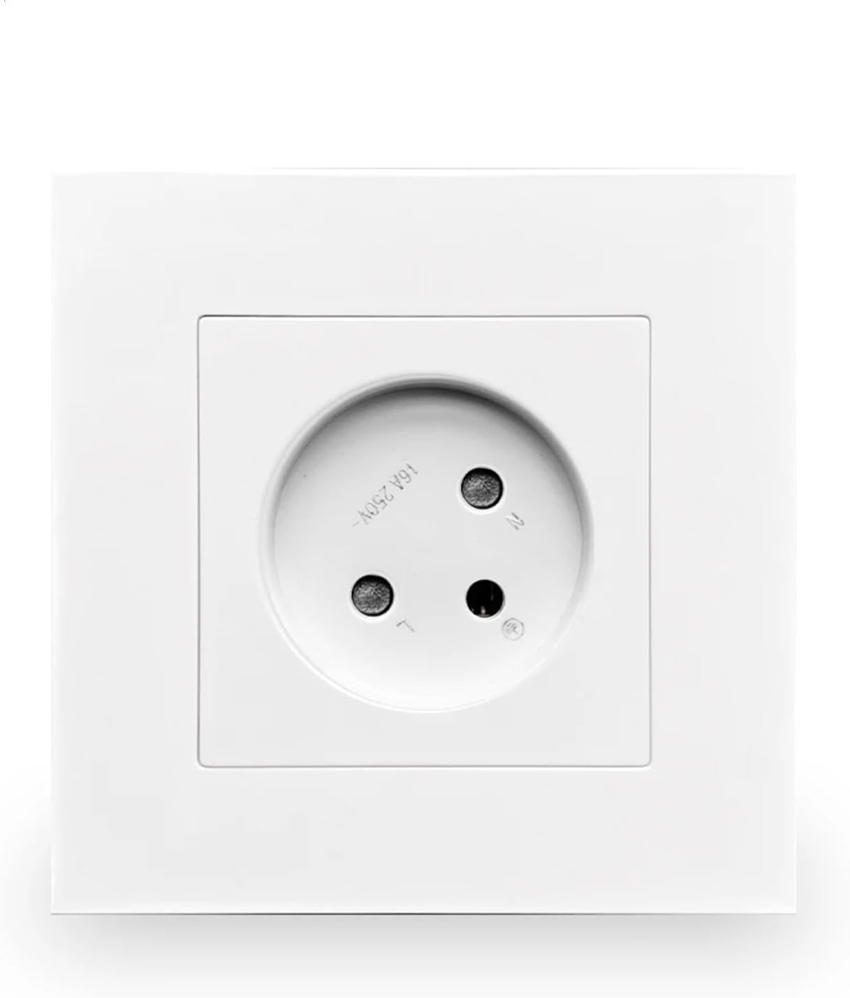 16A Israel Power Outlet, High Strength PC Panel, AC 110V-250V, Household Embedded IL Standard Electric Plug Wall Socket